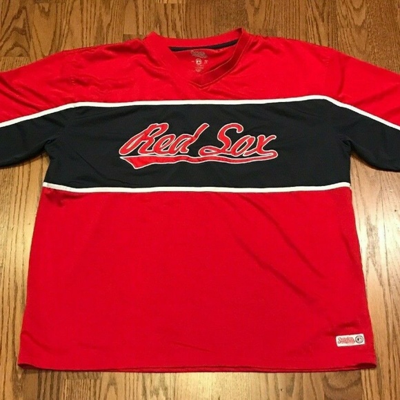 red sox v neck jersey